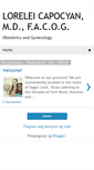 Mobile Screenshot of loreleicapocyanmd.com